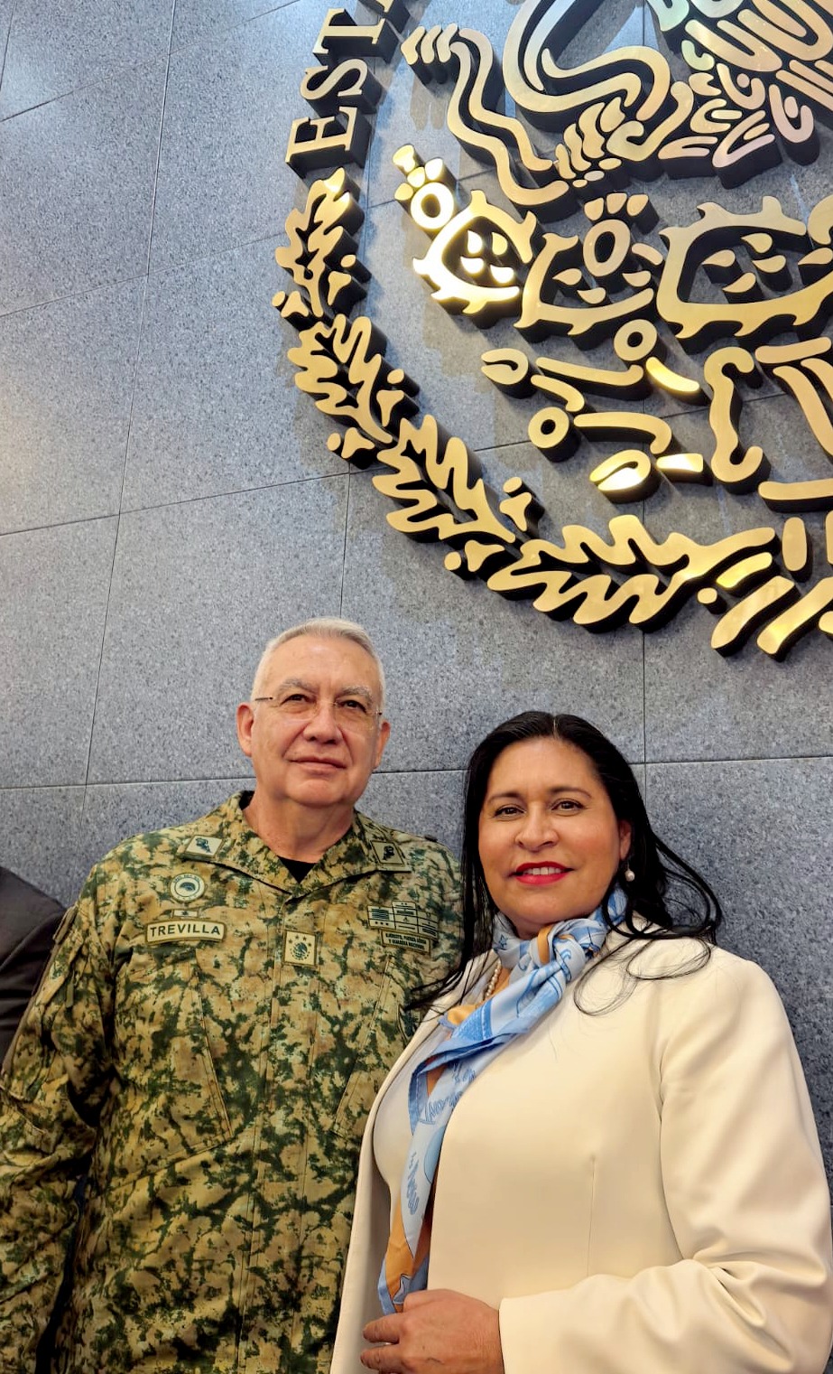 Ana Lilia Rivera reconoce al Ejército como garante de la soberanía y la voluntad popular